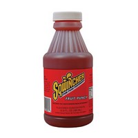 Sqwincher Corporation 040305-FP Sqwincher 12.8 Ounce Liquid Concentrate Fruit Punch Electrolyte Drink - Yields 1 Gallon (20 Each